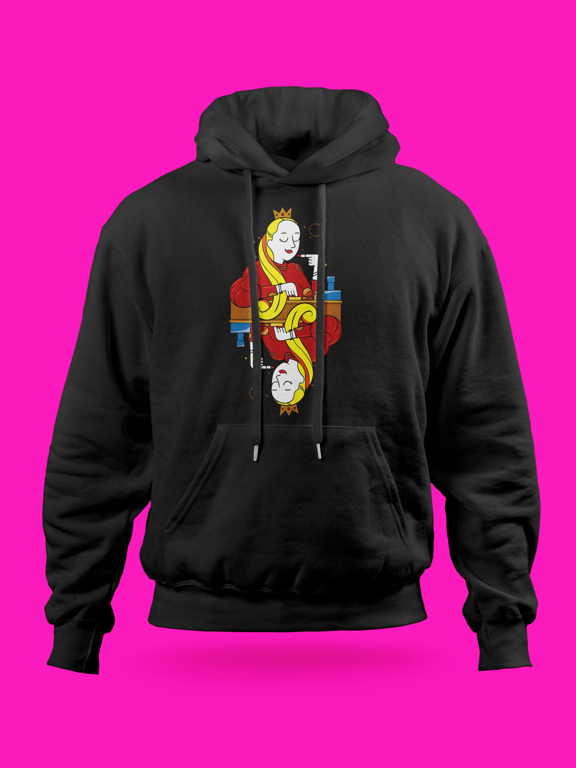 Queen Unisex Printed Hoodies