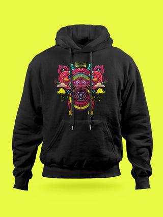 Theyyam Color Art Unisex Printed Hoodies