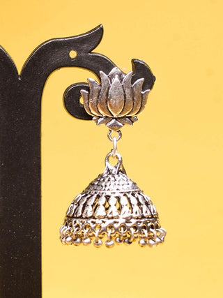 THE INTRICATE LOTUS JHUMKAS