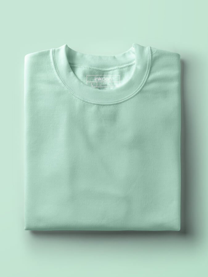 Mint Plain Unisex Tshirts 160 Basics