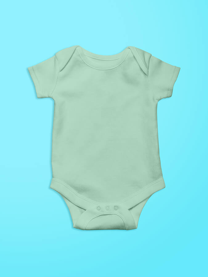 Mint Baby Plain Infant Romber