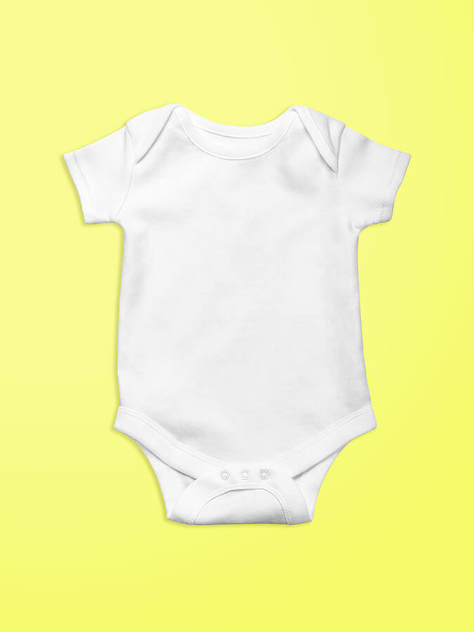 White Baby Plain Infant Romber